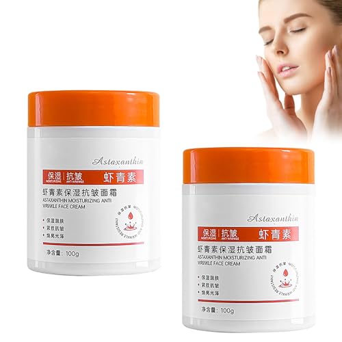 Anti-Wrinkle Hydrating Astaxanthin Cream, Astaxanthin Moisturizing Anti Wrinkle Face Cream, Astaxanthin Cream Firming And Anti-Wrinkle Moisturizing Cr