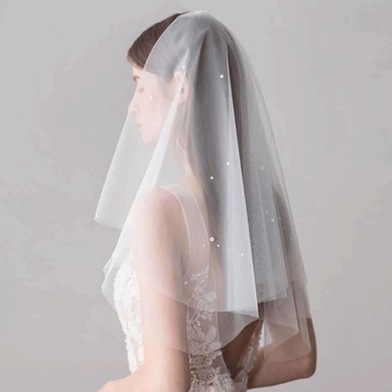 Tocado de pelo de boda JFDBGU para sujetar el cabello largo sin dolor 4