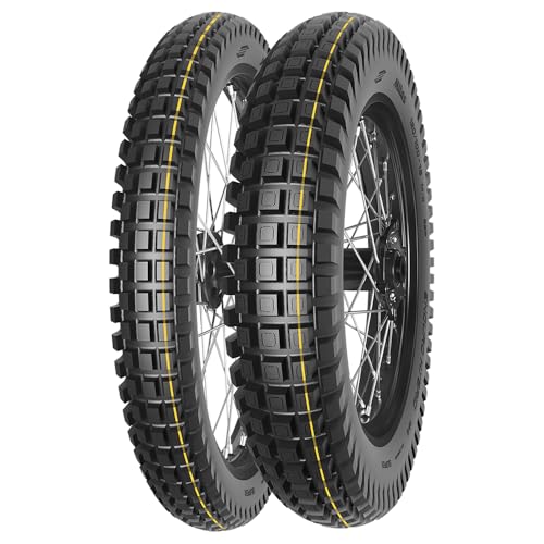 Mitas Enduro Hybrid ( 80/100-21 Tt/Tl 51P Doppia Indentificazione 2.75-21, Simbolo M+S, Mescola Di Gomma Super, Ruota Anteriore, Gelb )