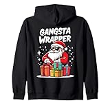 Photo Gallery gangsta wrapper gangster babbo natale divertente felpa con cappuccio Photo Gallery gangsta wrapper gangster babbo natale divertente felpa con cappuccio