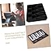 CAXUSD Bill and Coin Cash Drawer Insert Tray for Box Organizer Efficient Cash Register Replacement for Quick Transactions Black