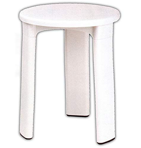 TATAY 4430001 Sgabello, White, 31.5 x 31.5 x 40.5