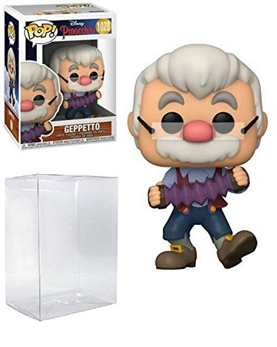 Geppetto Pop #1028 Disney Pinocchio Vinyl Figure (Bundled with EcoTek Protector to Protect Display...