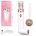 Épilateur Visage Femme Électrique 2 en 1, Rasoir Visage Indolore avec LED