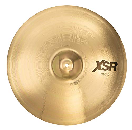 Sabian XSR 19" Fast Crash Cymbal, Brilliant Finish (XSR1907B)