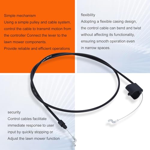 image for Hipa 532427497 Drive Control Cable for Husq Craftsman HU800AWD HU725AW