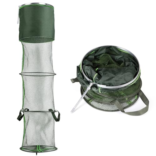 SWAWIS Filet de Maille des Poissons Pliable...