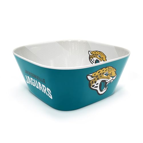 Image of YouTheFan NFL Jacksonville Jaguars Large Party Bowl