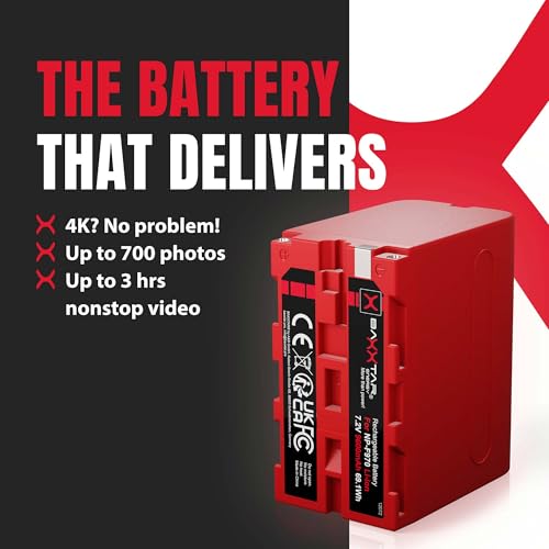 Baxxtar Akumulator do Sony NP-F970 F550/F750/F950/F970, 9600mAh 69.1Wh