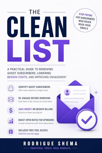 THE CLEAN LIST: How Beehiiv Newsletter Creators Stop Paying for Subscribers Who Never Read Their Emails