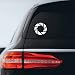 Bargain Max Decals - (2X Pack Aperture Science Portal - Sticker Decal Notebook Car Laptop 3" (White)