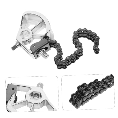 Pedal Doble Ajustable para Batería con Cadena y Accesorios miniatura 7