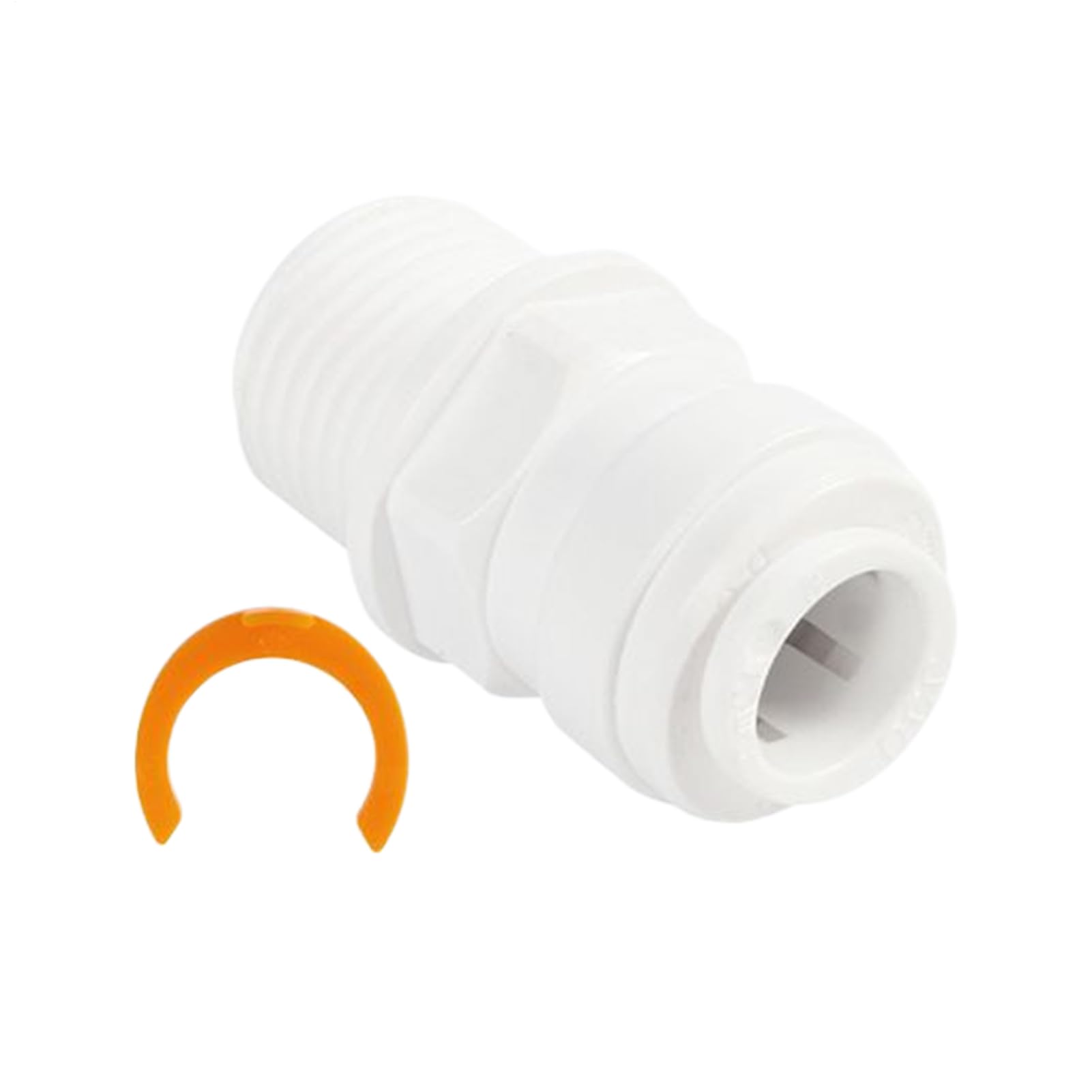RV Water Hose Connector - 1/2 Inch Drain Connector for Waste Management | High-Flow Barb Design with Leakproof Flange & Resistant Polymer for Camping Outlet System Connection