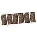 Mipcase 6 Pcs Fish Tank Landscaping Cork Log for Hamsters Reptile Tank Board Cork Terrarium Background Snake Hiding Place Glass Fish Bowl Reptile Climb Platform Delicate Natural Cork Bark