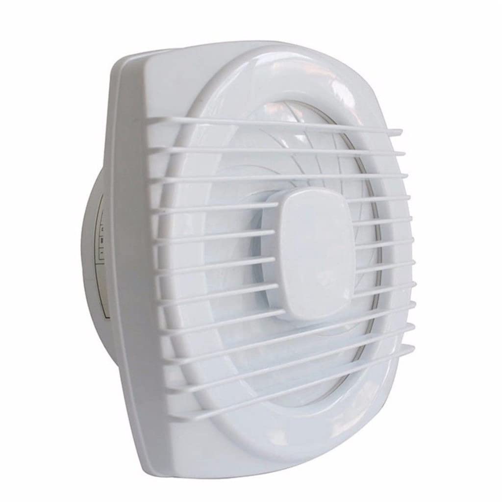 Extractor silencioso de 4 Pulgadas, Ventilador de Escape para el hogar, Hotel, Ventanas de Cristal, Colgar en la Pared, Cocina, baño, Inodoro, Ventilador de Escape