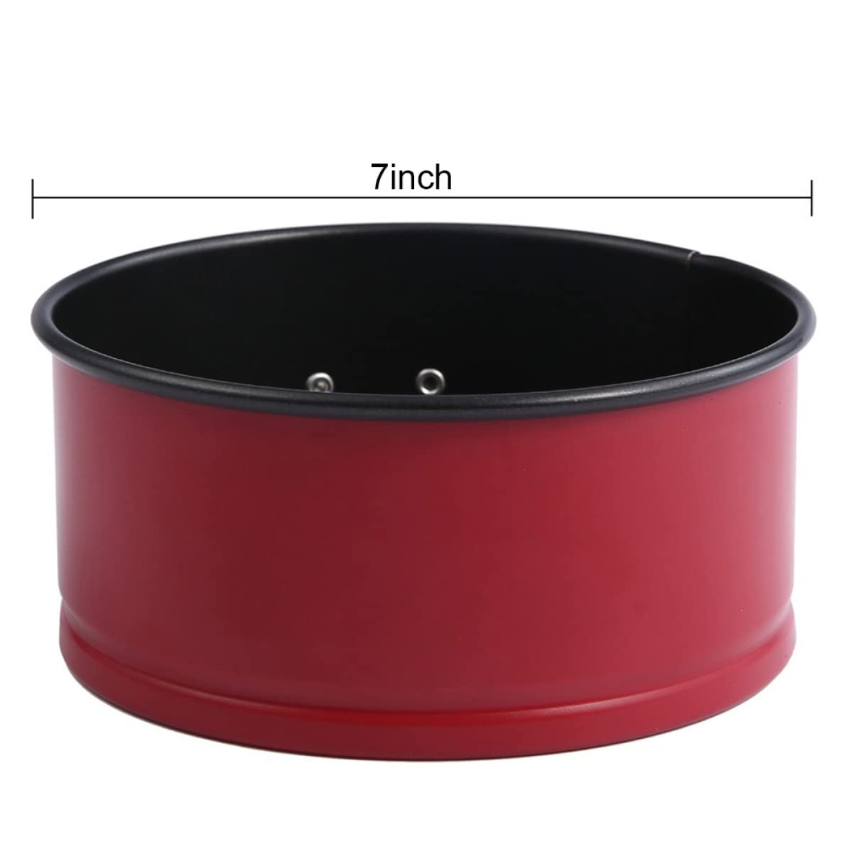 OFFSCH Non-stick Cake Pan Set 7 Inches with Leakproof Stainless Steel Easy to Clean Random Color