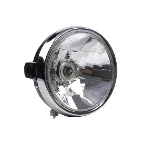 MTVTFECEWG 1 Faro Delantero Redondo De 7 Pulgadas Para Yamaha YBR125 YBR 125 2002-2013 Carenado Luz Delantera