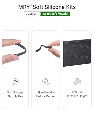 Image of Mryok Replacement Earsocks Nosepieces Kits for Oakley RadarLock Path /RadarLock XL /RadarLock Edge /RadarLock Pitch - Options