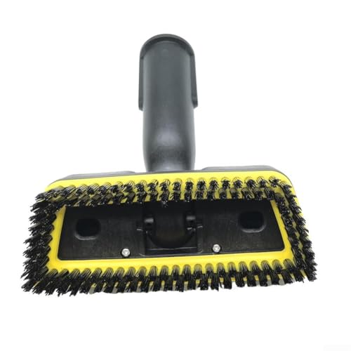Cepillo de mano de vapor de alta temperatura con cabezal reemplazable para Karcher SC15 CTK1020, perfecto para electrodomésticos (negro)