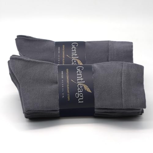 Viscose Bamboo Men's Thin Dress Socks Lightweight Wholesale Bulk Bratherable Soft Crew Sock Stretch 48 Pairs2