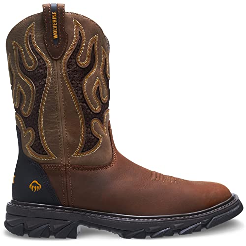 Bottes bout en acier Wolverine Rancher Wellington anti-écrasement
