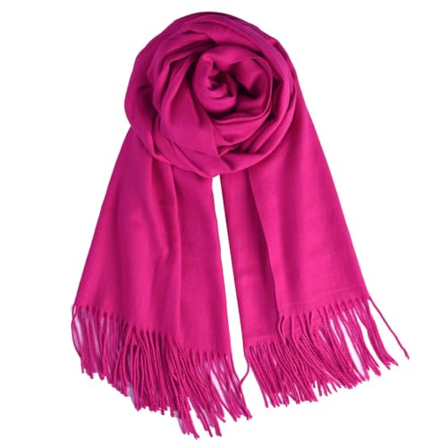 QBSM Womens Large Soft Wedding Evening Pashmina Shawls Wrap Scarfs2