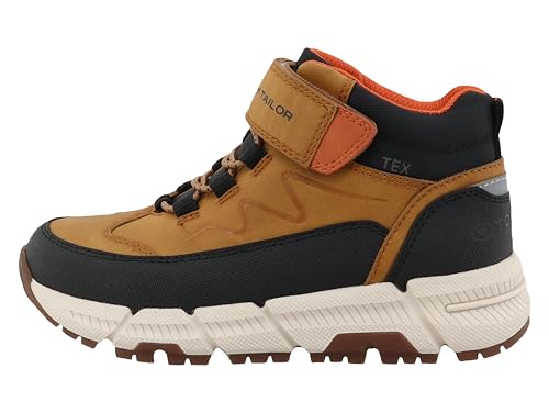 Tom Tailor Kids Jungen 8470010001 Mode-Stiefel, Camel, 34 EU