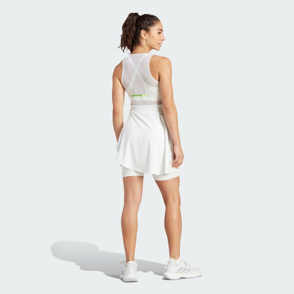 Adidas Women's Tennis London Dress, White, Medium