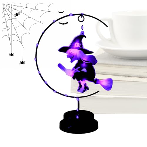 Lampe de sorcière d'Halloween pour créer une ambiance mystique au salon