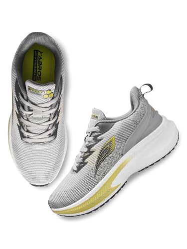 Image of ABROS Sports Shoes for Men's Upper Mesh with ETPU Sole Lace-Ups Comfortable Lightweight Shoes