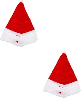 Wakauto Capacete De Bicicleta 2 Peças Chapéu De Noel Para Bicicletas Chapéu De Noel Decoração De Natal Decoração De Capacete De Ciclismo Capa De Capacete Capacete De Equitação