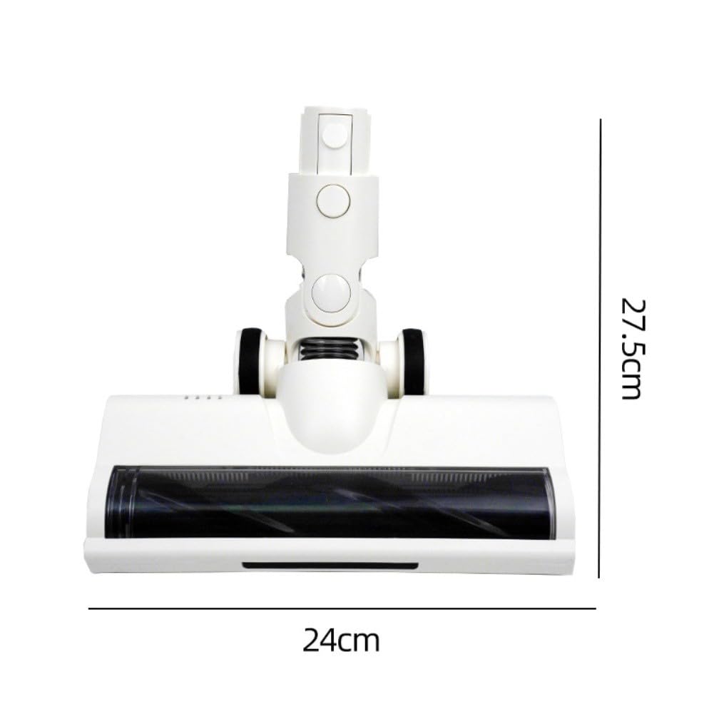 Rodillo eléctrico para cepillo de suelo para V9 V10 V11SE V12, adaptador de espaciado de 8,2 mm de ancho, cabezal eficiente de eliminación de pelo de mascotas para suelos duros y alfombras