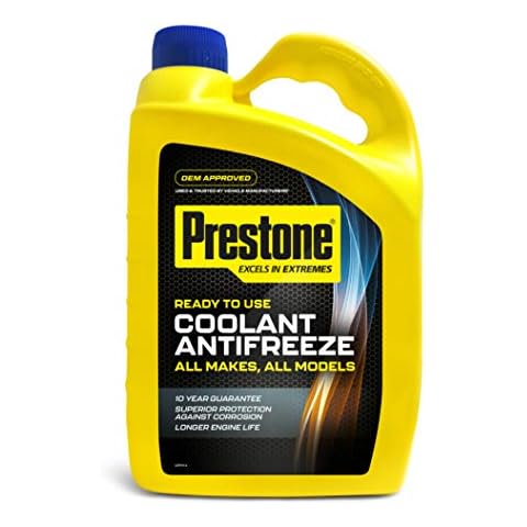 Prestone LOYPAFR0201A Antifreeze Ready-to-Use, Yellow 4 Litre Cover