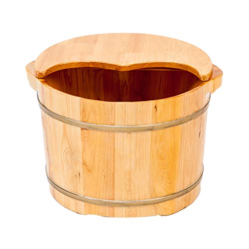 Barril de baño de pies de madera de cedro