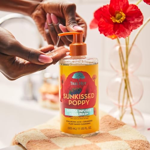 Image of Tree Hut Serum Infused Hand Wash, Sunkissed Poppy, 11 Fl Oz
