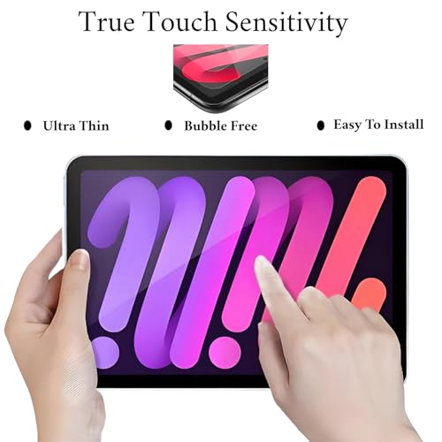 Image of Tempered Glass for iPad Mini 7 /A17 Pro, iPad Mini 6 8.3 inch Screen Protector