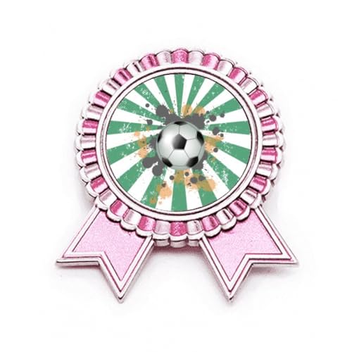 Broche Radial Football en Métal M pour Personnaliser vos Tenues de Match