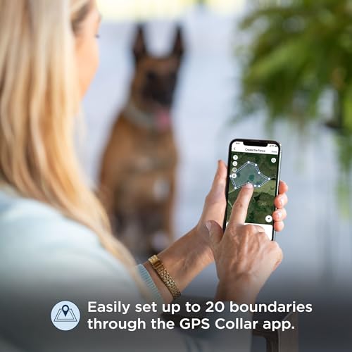 PetSafe Invisible Fence GPS Dog Fence & Tracking Collar Bundle - Wireless GPS Tracker Collar with Red Training Flags & Treat Bag - Waterproof - Medium & Large Dogs - 1 Year Subscription Included - Image 3