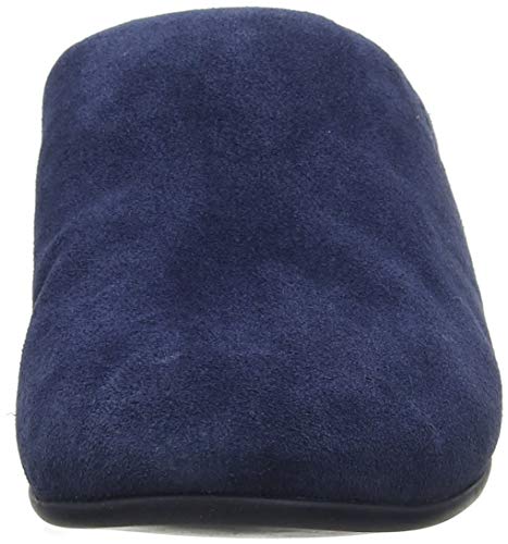 Fitflop Women's Chrissie Shearling Slipper Mule Clog, Midnight Navy, 10 M Us #TOP1