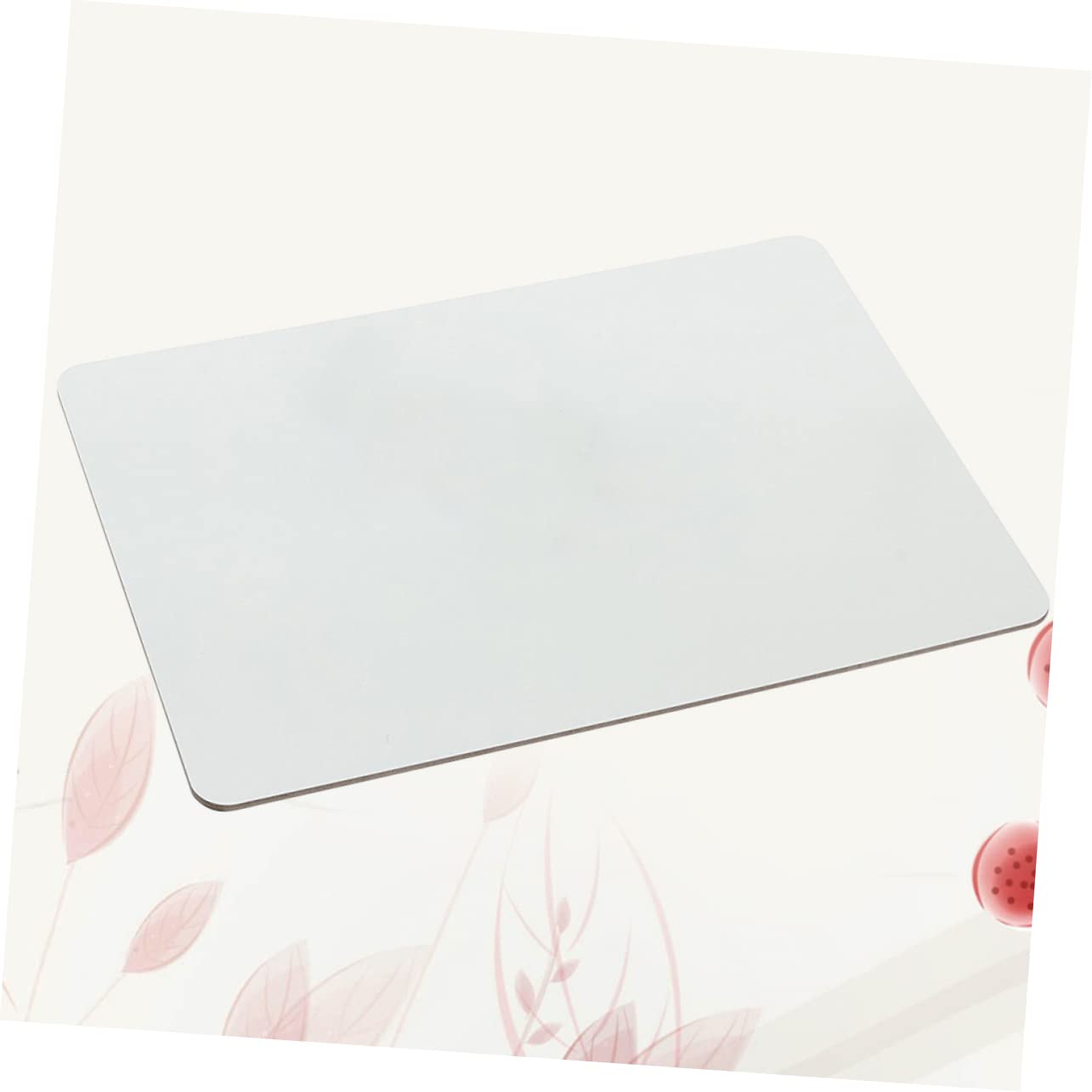 STOBOK Kleine Weiße Tafel 5 Stück 21x30 Cm Doppelseitig Abwischbar als Desktop Whiteboard für Büro Schule Zuhause mit Tafelschwamm Kinder