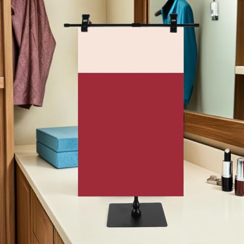 Support de signe en forme de T pour éviter les documents cornés panneau d'affichage noir