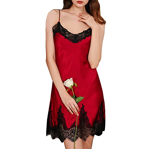 Négligée spaghetti strap en soie Valin le cadeau de nuit idéal pour femme