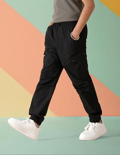 Image of Amazon Brand - Symbol Kids Boys Relaxed Cargo Jogger Pant