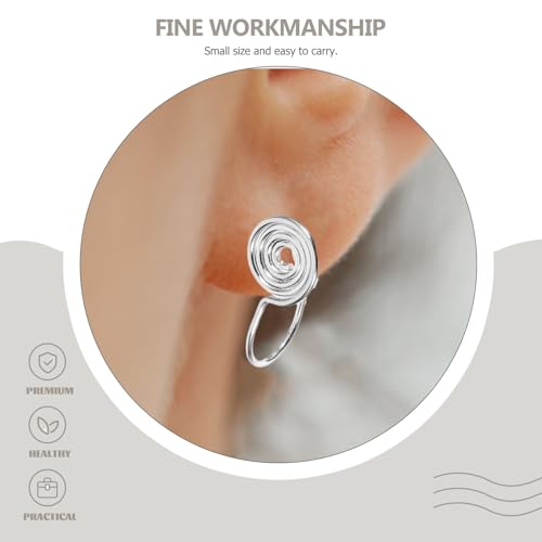 Pendientes clip para niñas sin perforar: cobre duradero que no se deforma 5