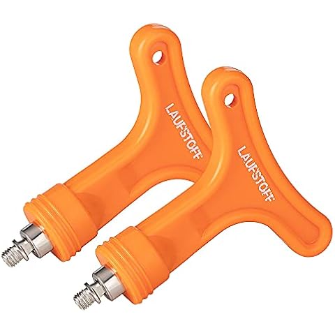 LAUFSTOFF Doppelpack Schlüssel für Spikes Wrench Spikeschlüssel Leichtathletik 2er Sparset Cover