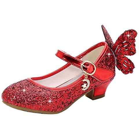 Lanivic Girls Princess High Heels Shoes Cover
