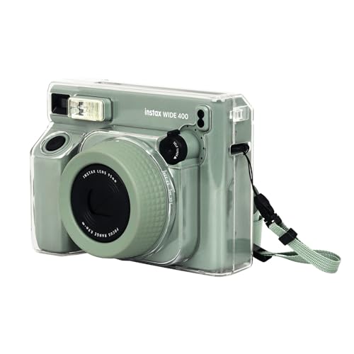 Étui Dur Compatible Fujifilm Instax Wide 400/300 - Housse De Protection EVA+Nylon, Poche Intérieure Amortie