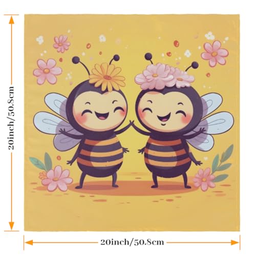 Servilletas de tela multicolor pack x6 50.5x50.5 cm miniatura 2