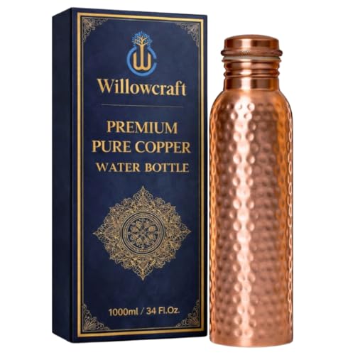 WILLOWCRAFT Heavy Duty Copper Bottle