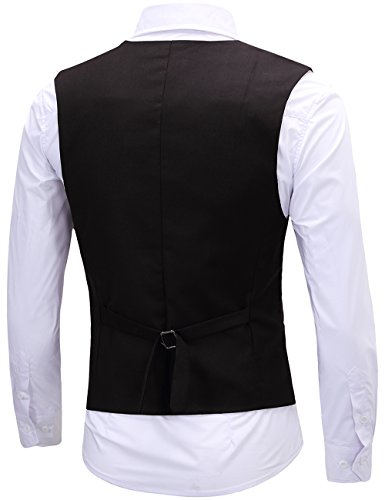 Men's Formal Dress Business Slim Fit Sleeveless Jacket Suit Vest Waistcoat2